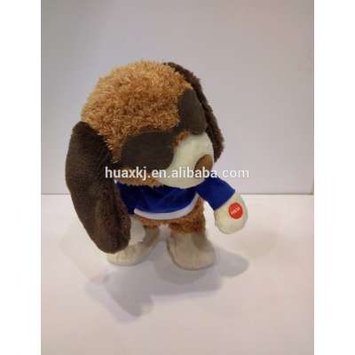 2018 new arrival interactive electronic sexy dog pet plush toy